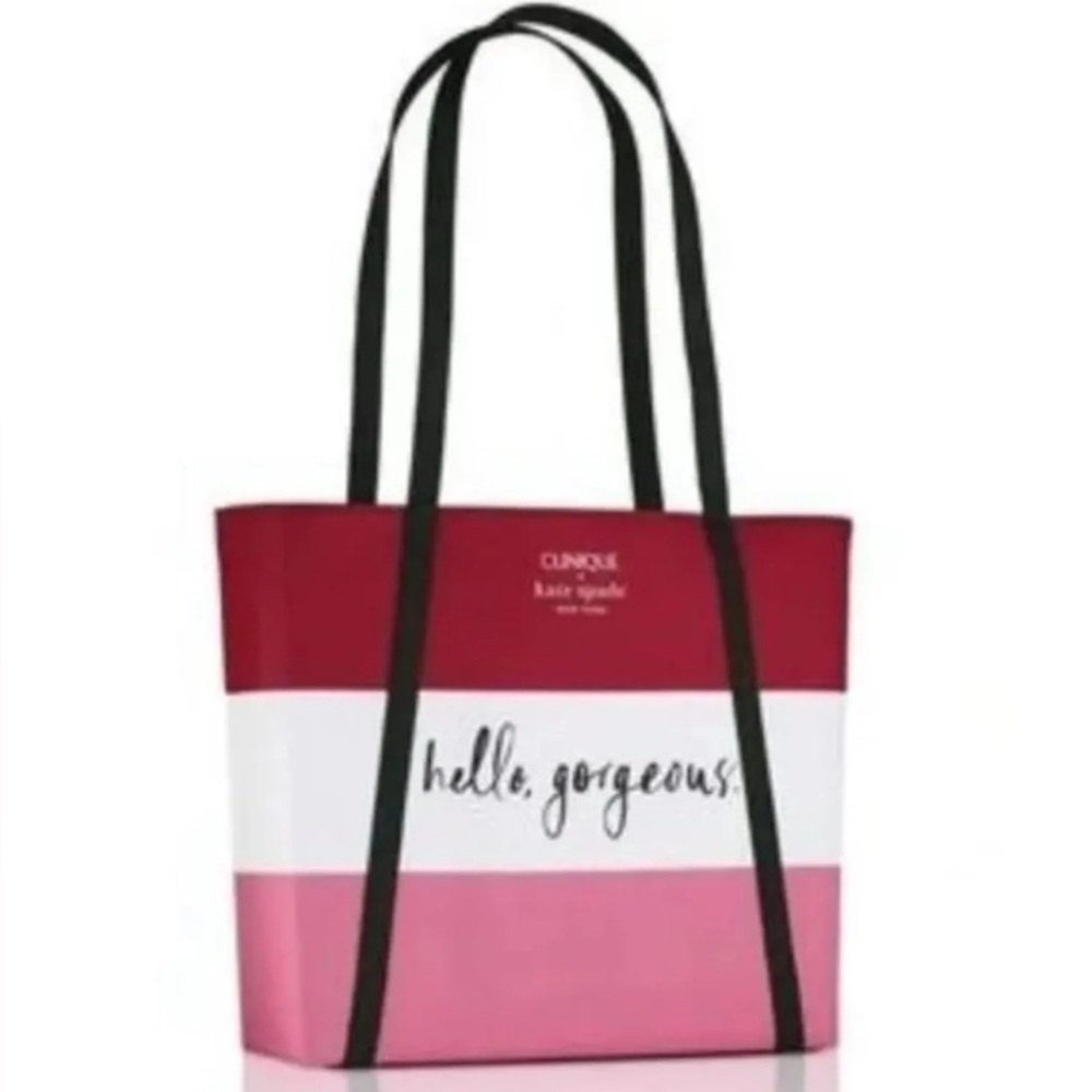 Kate Spade Multicolor Tote with Black Straps